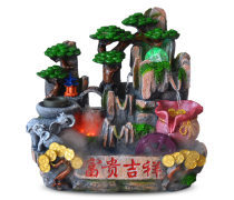 假山魚缸 自然之景入室來，熱賣促銷正當時